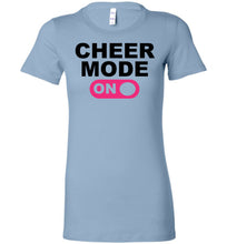 Load image into Gallery viewer, Cheer Mode On Cheer Shirts blue
