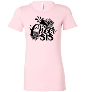 Cheer Sis Cheer Sister Shirt pink