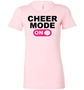 Cheer Mode On Cheer Shirts pink