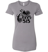 Load image into Gallery viewer, Cheer Sis Cheer Sister Shirt storm
