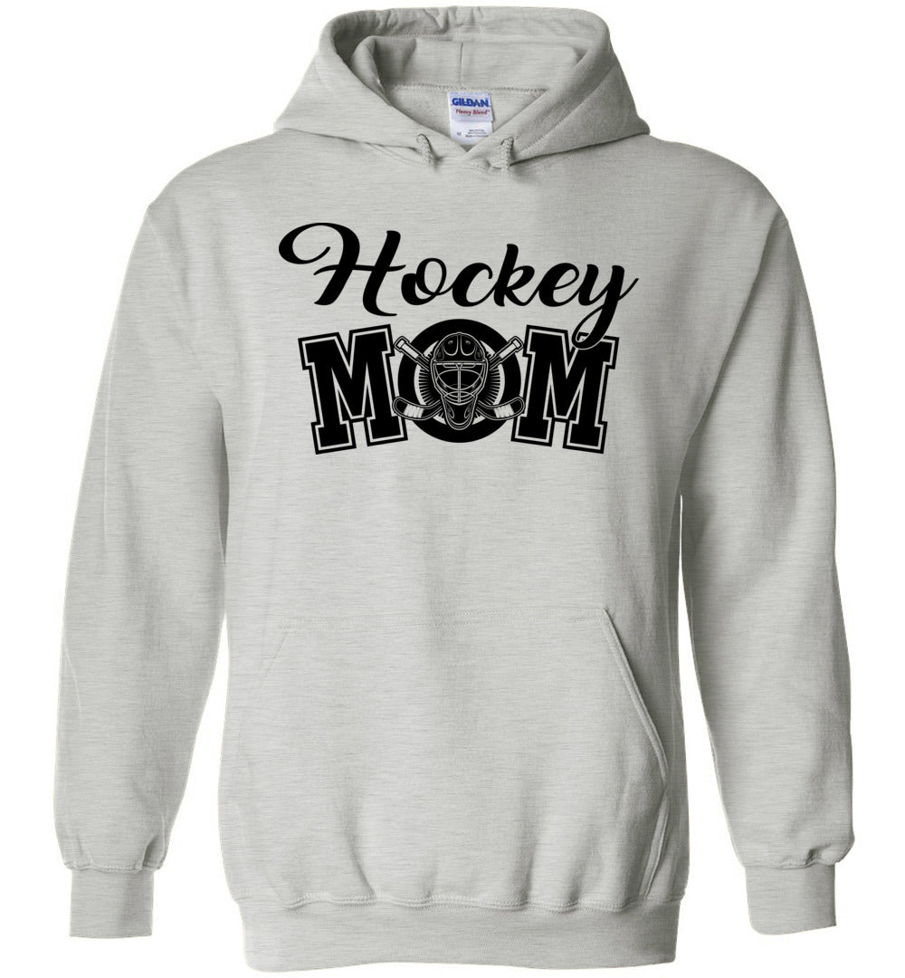 Hockey Mom Hoodie ash