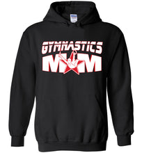 Load image into Gallery viewer, Gymnastics Mom Hoodie Male Boy Gymnast black