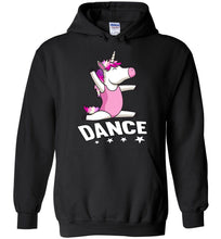 Load image into Gallery viewer, Unicorn Dance Hoodies For Girls black