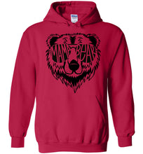 Load image into Gallery viewer, Mama Bear Hoodie red