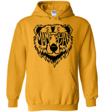 Load image into Gallery viewer, Mama Bear Hoodie gold