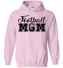 Load image into Gallery viewer, Football Mom Hoodies With Football Player pink