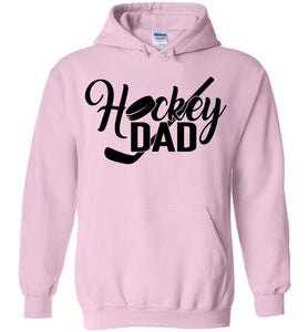 Hockey Dad Hoodie pink