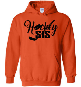 Hockey Sis Hockey Sister Hoodie orange