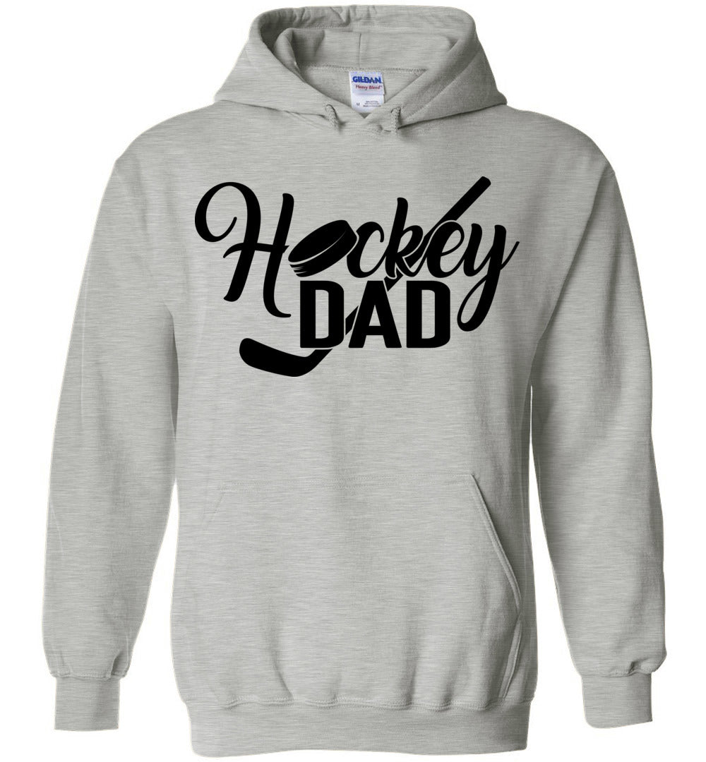 Hockey Dad Hoodie gray