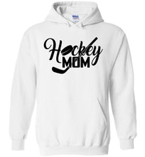 Load image into Gallery viewer, Hockey Mom Hoodie white