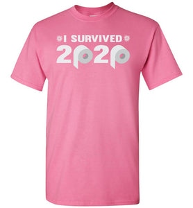 I Survived 2020 T-Shirt pink