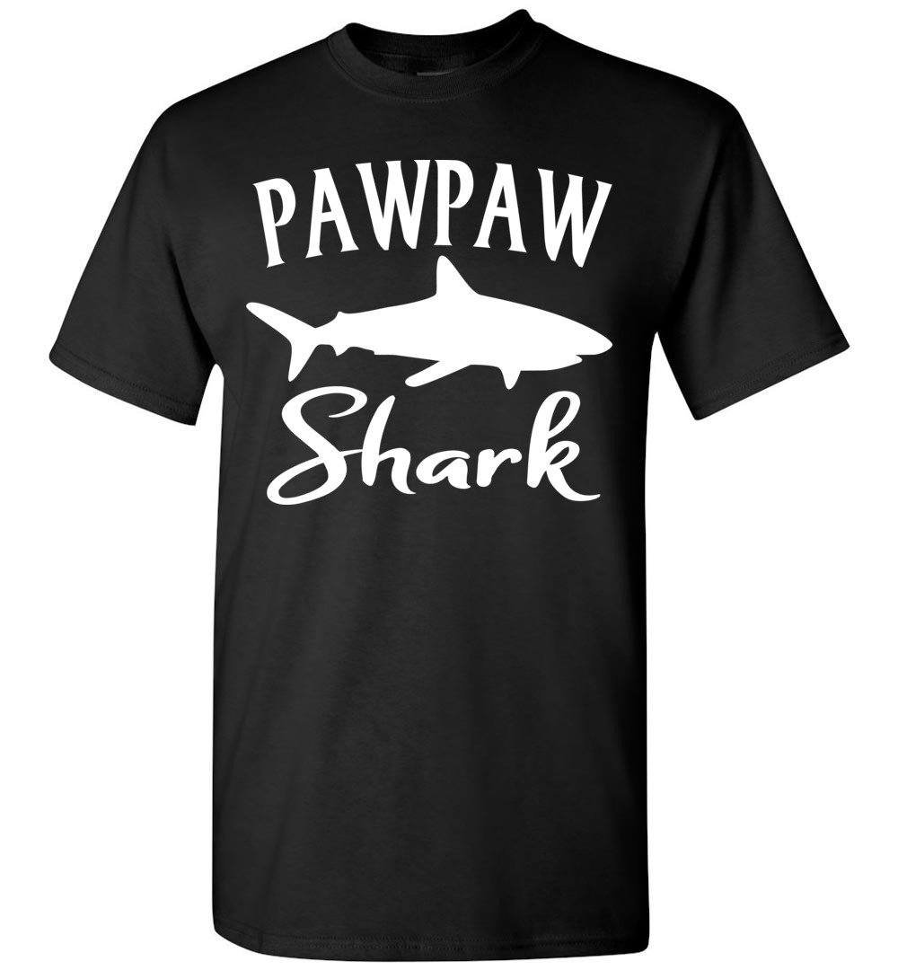 Pawpaw Shark Shirt black