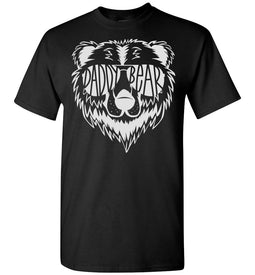 Daddy Bear T Shirt black