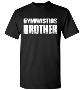 Gymnastics Brother Shirt black