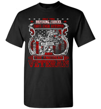 Load image into Gallery viewer, Jesus Christ And The American Veteran T Shirt black