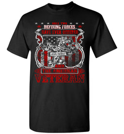 Jesus Christ And The American Veteran T Shirt black