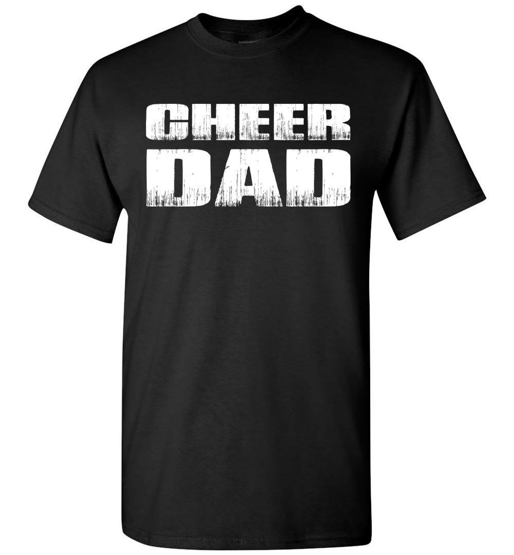 Cheer Dad T Shirt black