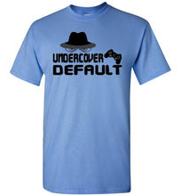 Load image into Gallery viewer, Undercover Default Funny Gamer T Shirts blue