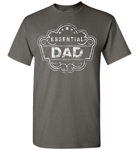 Essential Dad Shirt charcoal