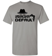 Load image into Gallery viewer, Undercover Default Funny Gamer T Shirts gray