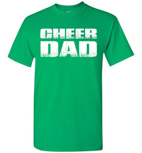 Cheer Dad T Shirt green