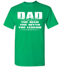 Load image into Gallery viewer, Dad The Man The Myth The Legend Tshirt