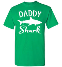 Load image into Gallery viewer, Daddy Shark Shirt green