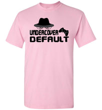 Load image into Gallery viewer, Undercover Default Funny Gamer T Shirts light pink