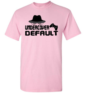 Undercover Default Funny Gamer T Shirts light pink