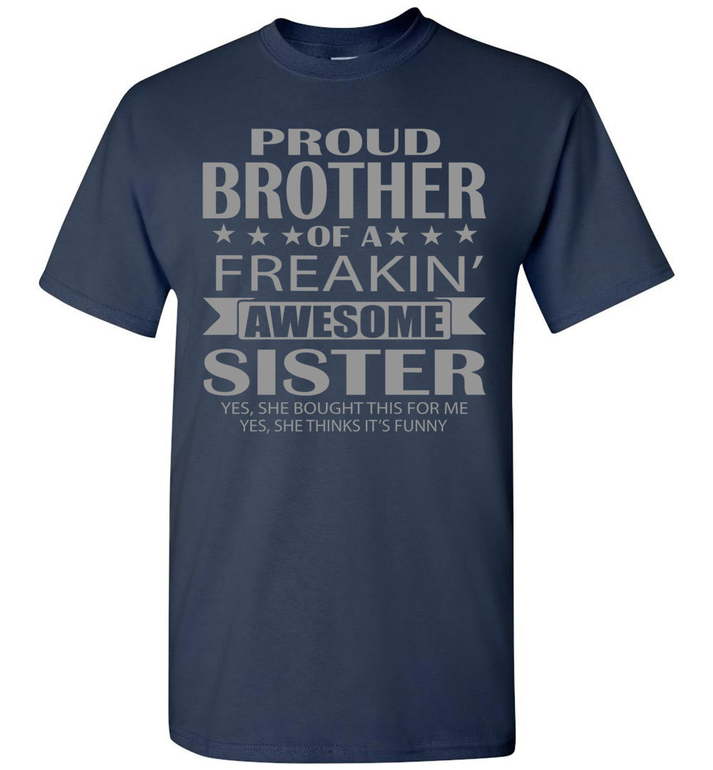 Funny brother t shirts online