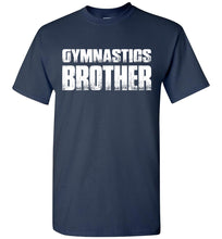 Load image into Gallery viewer, Gymnastics Brother Shirt navy
