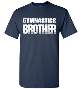 Gymnastics Brother Shirt navy