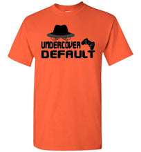 Load image into Gallery viewer, Undercover Default Funny Gamer T Shirts orange