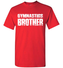 Load image into Gallery viewer, Gymnastics Brother Shirt red