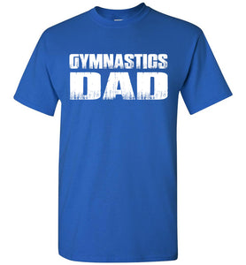 Gymnastics Dad Shirt | Gymnastics Dad T Shirt royal