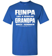 Load image into Gallery viewer, Funpa Funny Grandpa Shirts royal