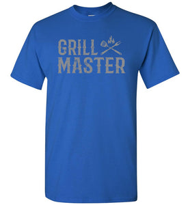 Grill Master Funny Grill Shirts royal