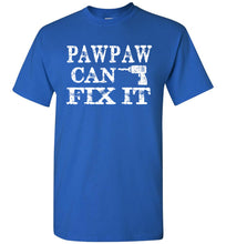 Load image into Gallery viewer, PawPaw Can Fix It Pawpaw T Shirts royal
