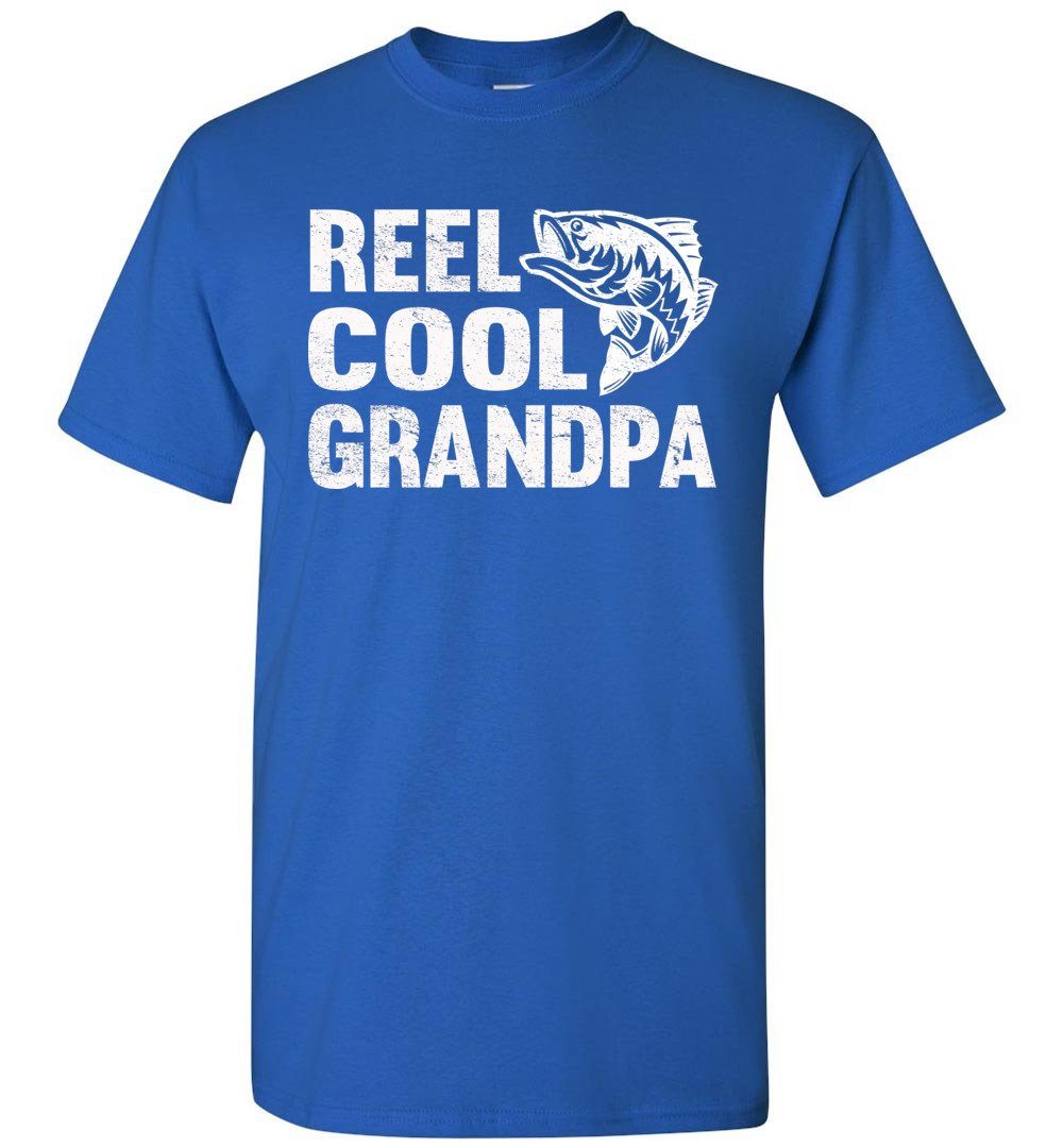 Reel Cool Grandpa Fishing Shirt