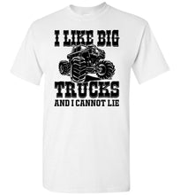 Load image into Gallery viewer, Monster Truck Shirt, I Like Big Trucks And I Cannot Lie, Monster Truck Gifts