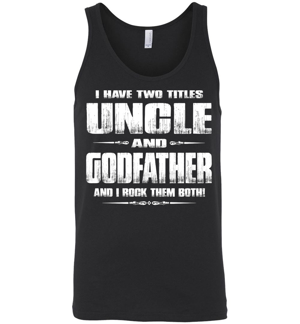 Uncle Godfather Uncle Tank Top black