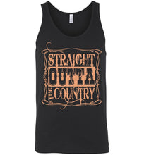 Load image into Gallery viewer, Straight Outta The Country Tank Tops Unisex Tank