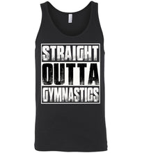 Load image into Gallery viewer, Straight Outta Gymnastics Tank Tops unisex