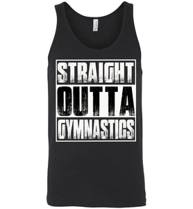 Straight Outta Gymnastics Tank Tops unisex