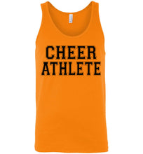 Load image into Gallery viewer, Cheer Athlete Cheer Tank unisex orange