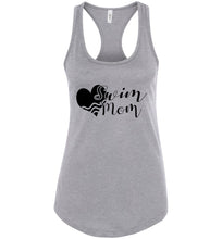 Load image into Gallery viewer, Swim Mom Tank Top heather gray