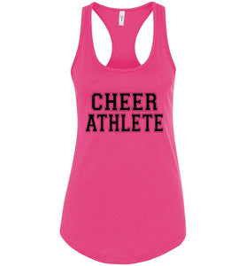 Cheer Athlete Cheer Tank pink