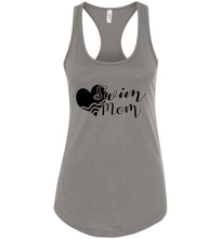 Load image into Gallery viewer, Swim Mom Tank Top warm gray