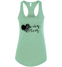 Load image into Gallery viewer, Swim Mom Tank Top mint