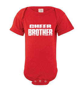 Cheer Brother Shirt | Cheer Brother Onesie red